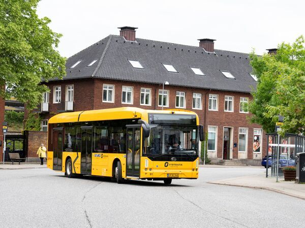 Billede af en bybus